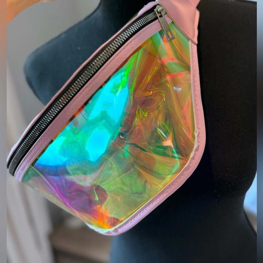Crossbody‎ Bags Women Trendy Small Pink One Shoulder Colorful Waist Bag